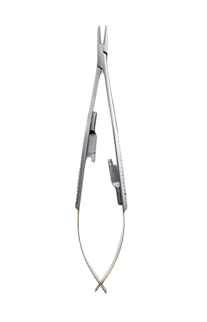 PINZA PORTA AGUJAS CASTROVIEJO GRIS 16cm