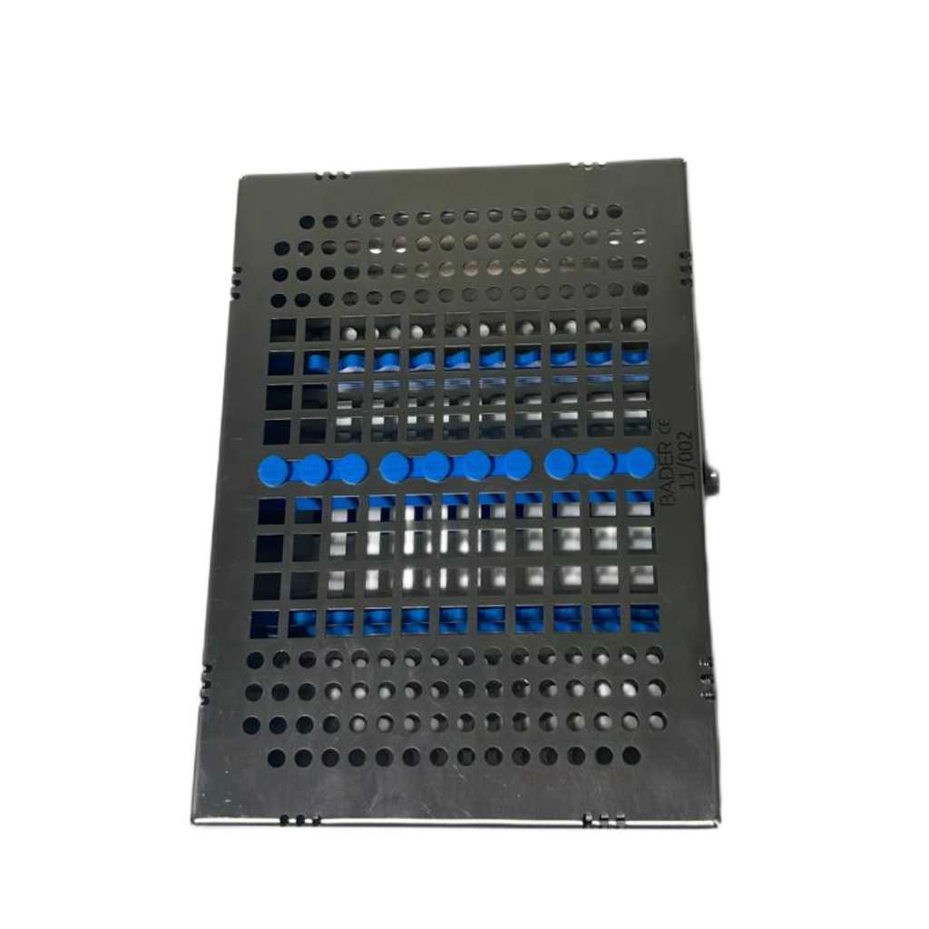 CASETE METALICO PORTAINSTRUMENTOS 10PCS.