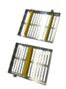 CASETE METALICO PORTAINSTRUMENTOS 10PCS. AMARILLO