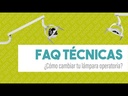 LÁMPARA LED OPERATORIA PARA SILLÓN COMP. FEDESA