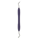 ESPÁTULA PARA COMPOSITE DE MANGO SILICONADO MORADO