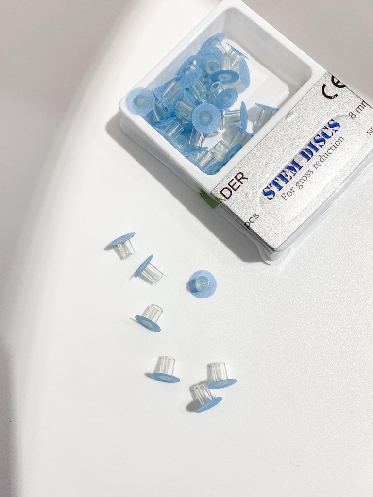 REPOSICIÓN DE DISCOS 8MM AZUL GROSS REDUCTION X40UDS.