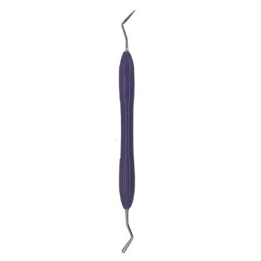 [17/4065-6] ESPÁTULA PARA COMPOSITE DE MANGO SILICONADO MORADO