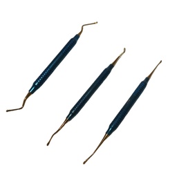 KIT DE 3 TUNELIZADORES AZUL Y DORADO