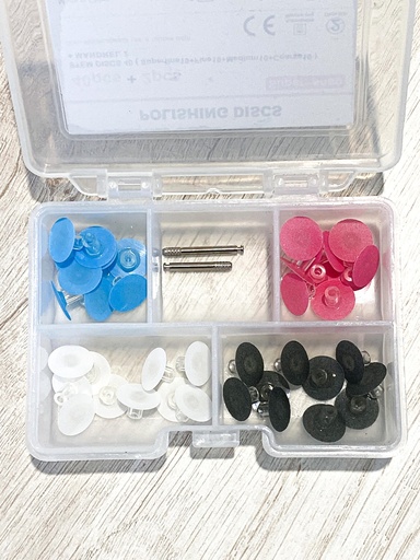 [C0261] KIT DE ANILLOS DE GOMA PARA PULIR COMPOSITE
