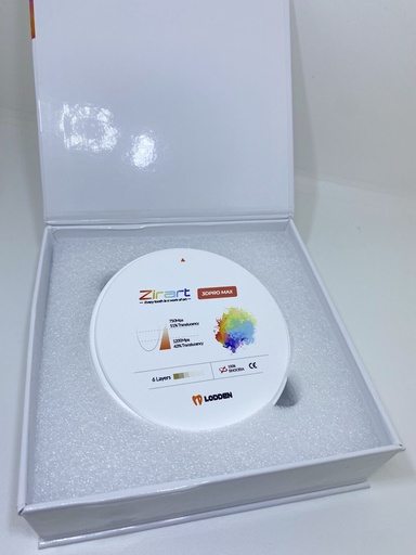 [0909080] BLOQUE DE ZIRCONIO 3DPROMAX 98*16 BL2
